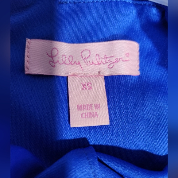 Lilly Pulitzer Rae Shift Blue Dress - Picture 5 of 10